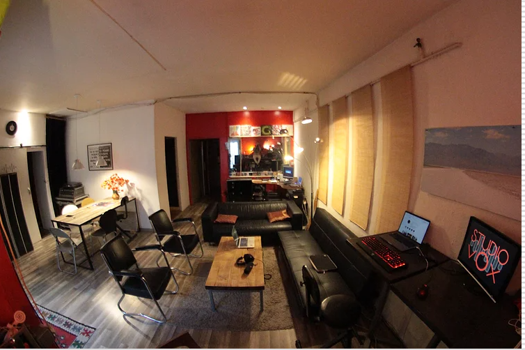 Studio Vox Montpellier : accueil du studio d'enregistement musical